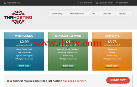 TNAHosting：大硬盘VPS，4核/12GB内存/500GB存储/15TB流量/1Gbps带宽，$4/月起-博悦天下