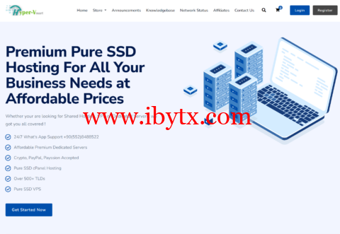 HyperVMart：美国VPS五折优惠，买就送同等时长，可开多个VPS，6核/5GB内存/150GB SSD/1Gbps不限流量，$32.4/年起-博悦天下