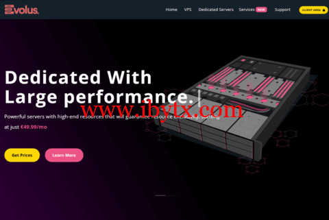 Evolushost：维也纳vps/德国vps，1核/2GB/32GB NVMe/10~40Gbps带宽，€3.59/月-博悦天下