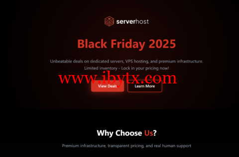#黑五#vpshostingservice：高性能Windows/Linux vps，2核/5G内存/60GB硬盘/3TB/1Gbps带宽，$49/年-博悦天下