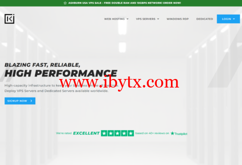 Kuroit：新西兰奥克兰机房 VPS，限时6.5 折，1核/1GB/15GB/1TB@10Gbps带宽，£1.95/月起-博悦天下