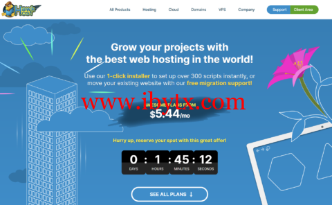 #情人节促销#HawkHost：虚拟主机2.5折起，$1.83/月起，VPS主机8折，$4/月起，可选香港/新加坡/美国机房-博悦天下