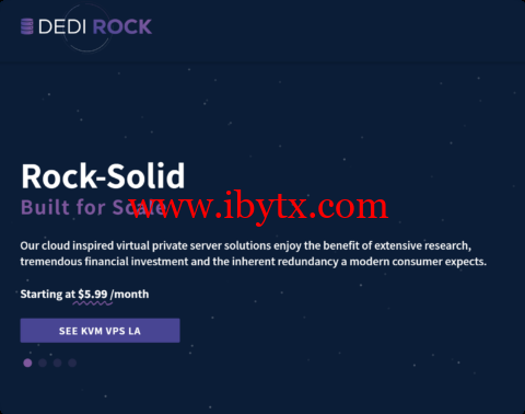 DediRock：美国独立服务器推荐，E3-1230v3/32GB/250GB SSD/10TB/1Gbps带宽，洛杉矶纽约机房-博悦天下